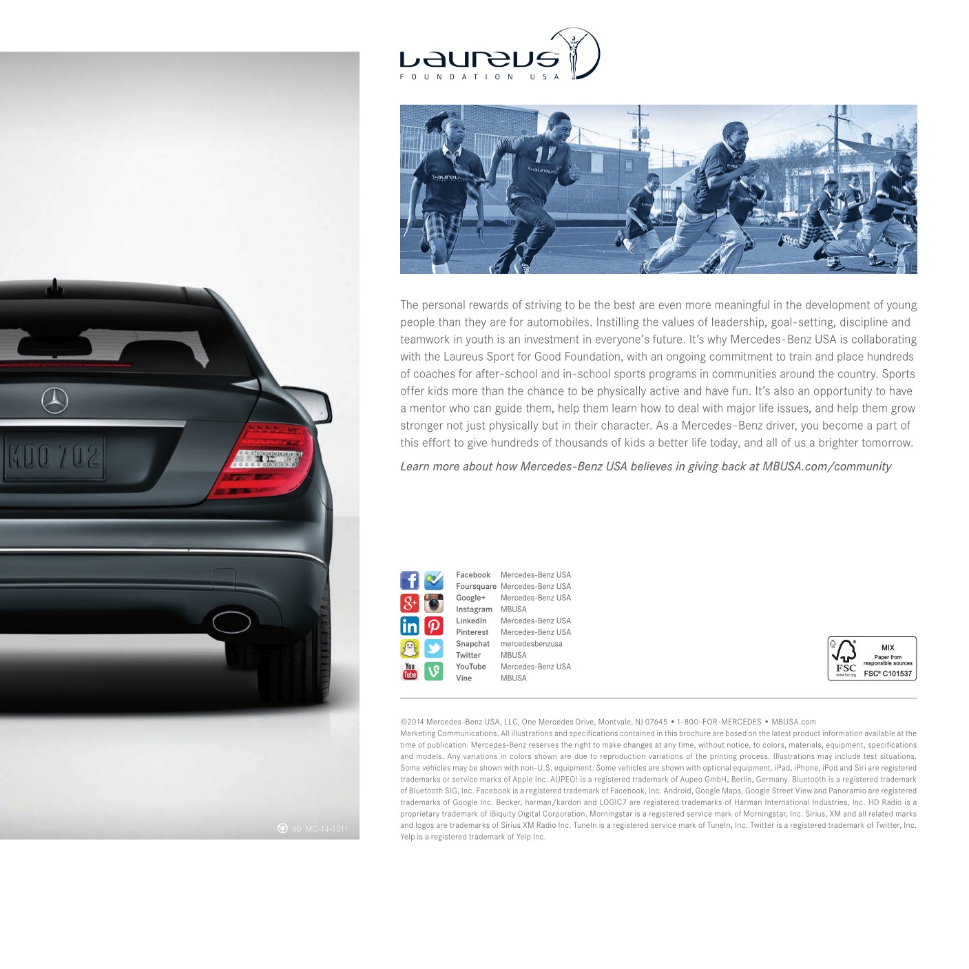 2015 Mercedes-Benz C-Class Coupe Brochure Page 20